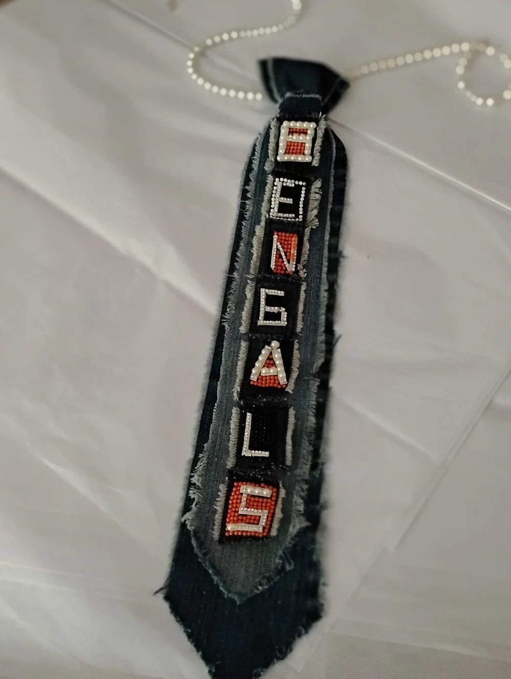 NFL Women's Necktie. Handcrafted. Choose Your Team.